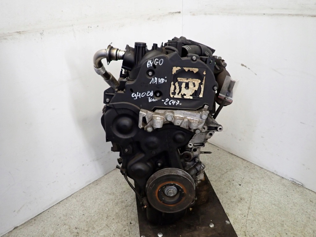 фото №1, Toyota aygo 05-12 1.4d hdi двигун дизель 94tyś