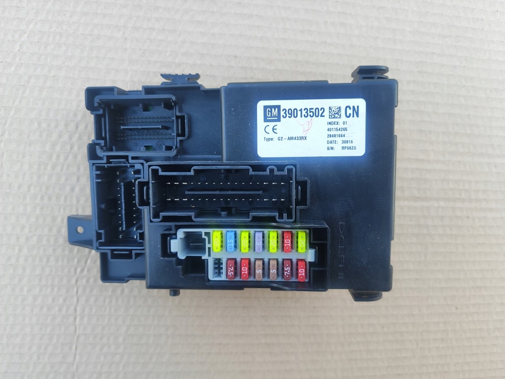 фото №1, Opel meriva b ii модуль bsi коробка запобіжників 39013502