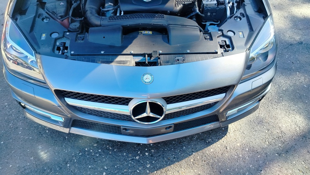 фото №11, Mercedes slk slk300 r172 2.0 cgi amg 11r- бампер капот kompletny перед 992