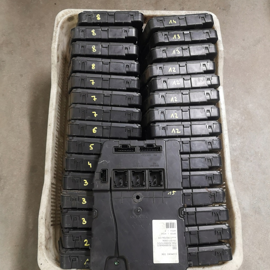 фото №2, Модуль bsi renault megane ii megane iii scenic ii