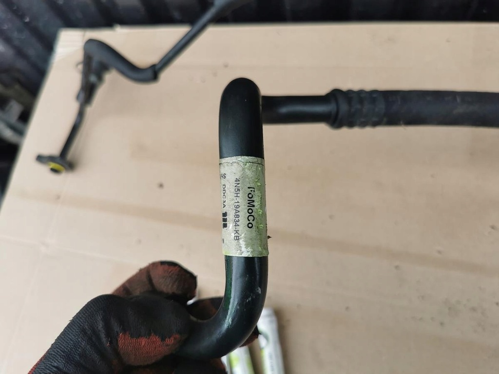 фото №8, Volvo v50 4n5h19a834kb дроти трубки кондиціонера od перегородка