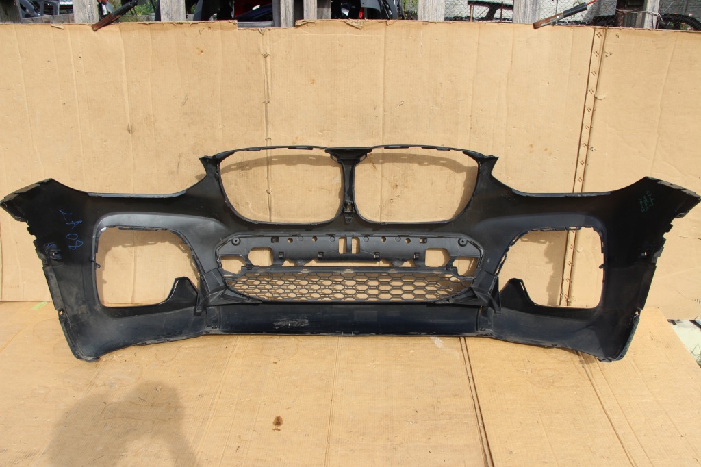 Bmw x3 g01 x4 g02 m-pakiet 2017-2021 бампер перед передний + решётка центральный. с Разборки