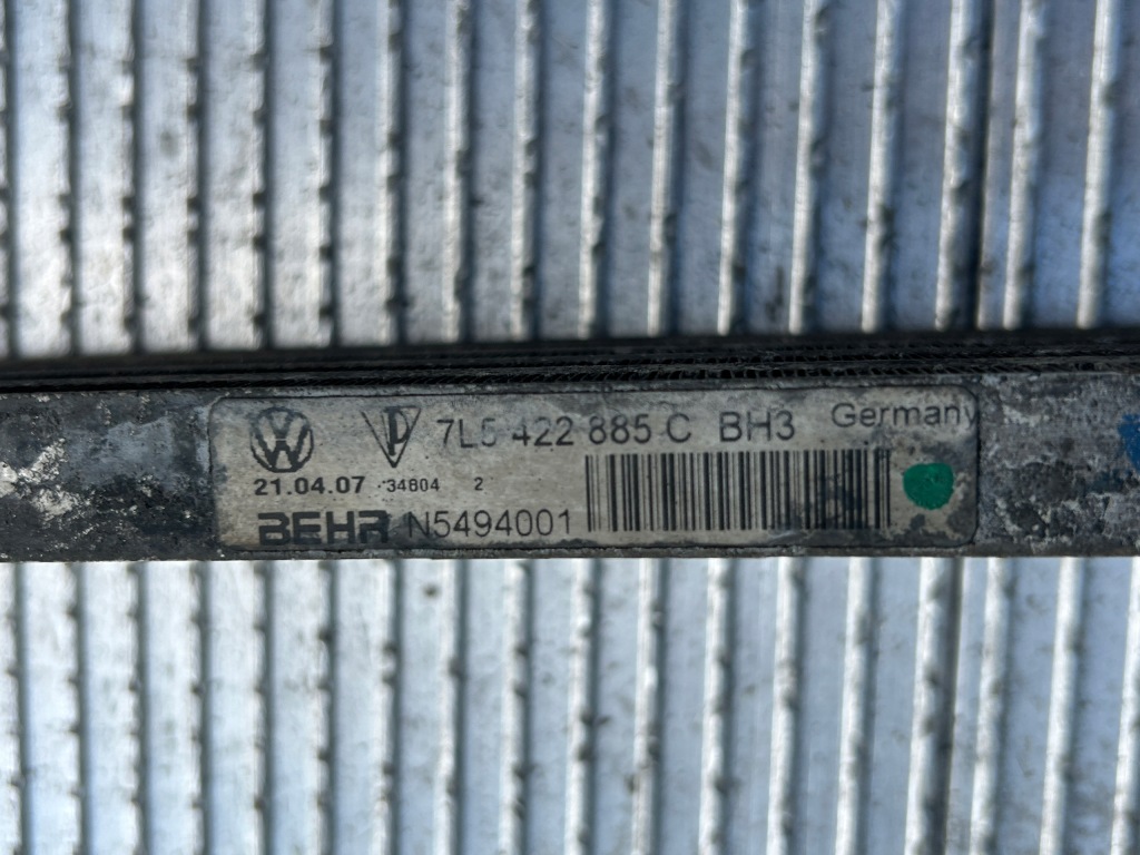 Радиатор масла усилителя porsche cayenne 4.8 Доставка