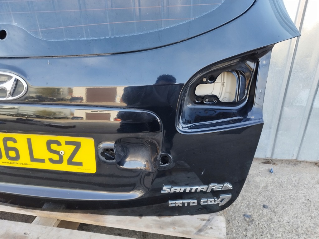 фото №9, Кришка багажника скло задня hyundai santa fe santa-fe ii оригінал 2006-2009 колір eb