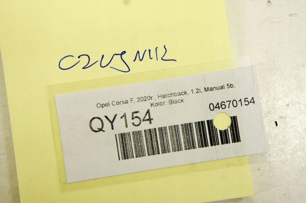 фото №6, Qy154 opel corsa f 1.2i датчик вала 9810476780