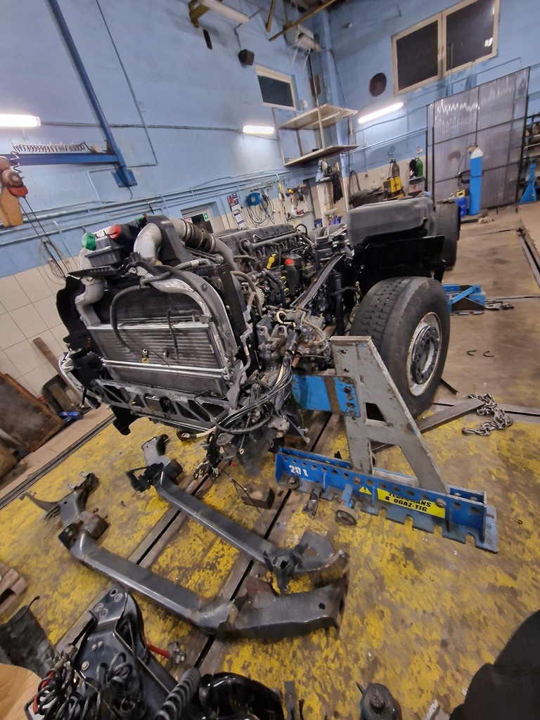 фото №5, Кабина stralis scania actros daf четверть ремонт powypadkowych выпрямление