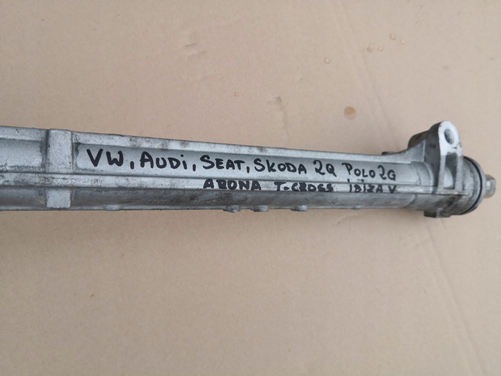 фото №8, Vw seat skoda 2q polo vi трансмиссия рулевая рейка