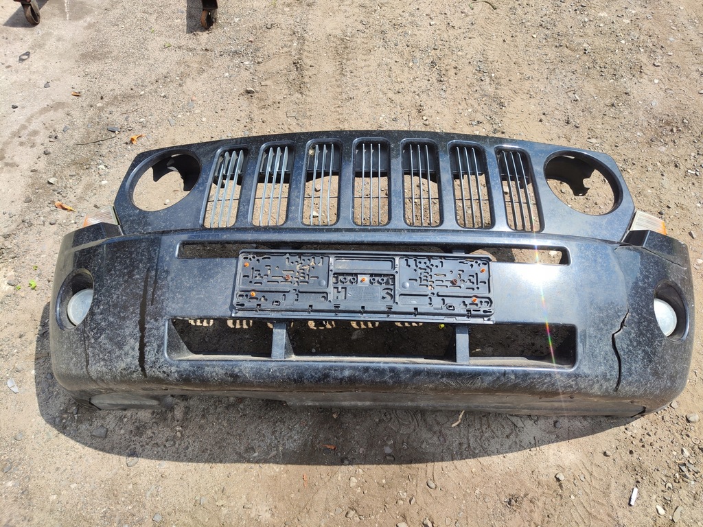 фото №1, Jeep patriot бампер перед передний kompletny решётка радиатора решётка радиатора