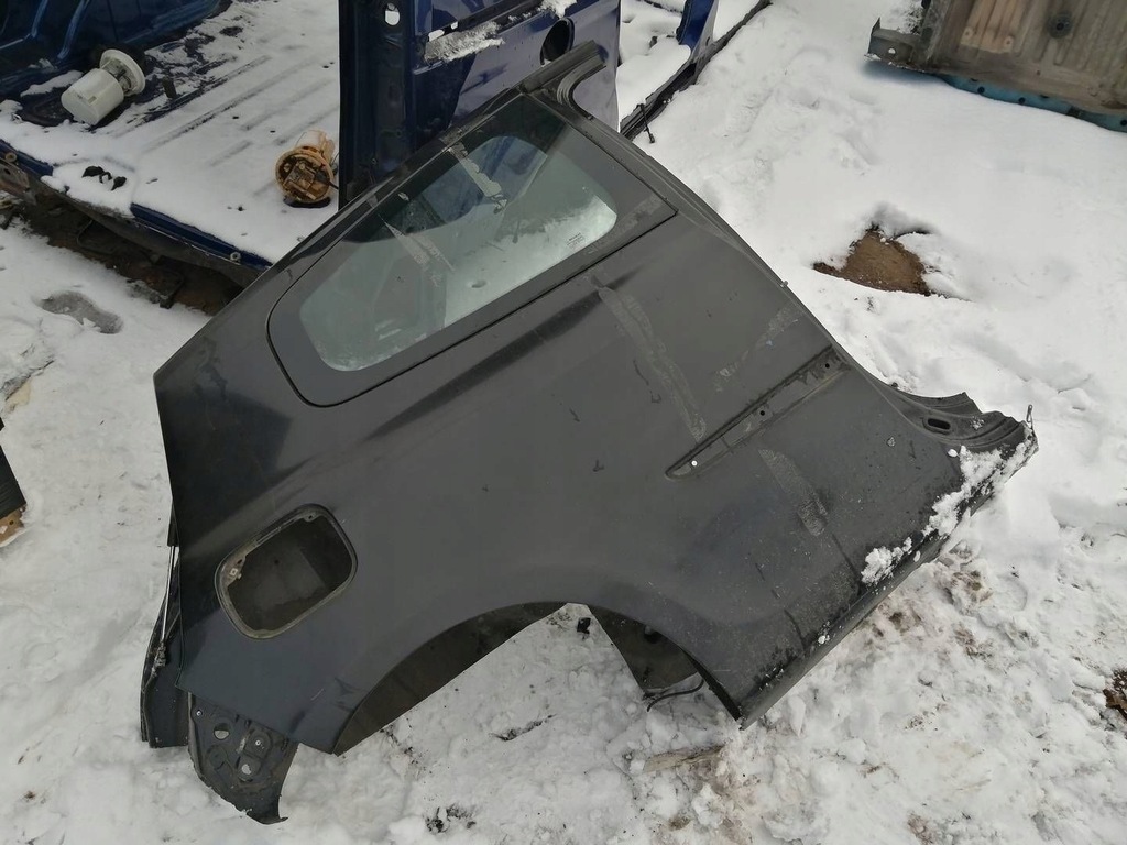 фото №1, Четверть задняя задняя правая крыло правый renault clio iii hb 3d