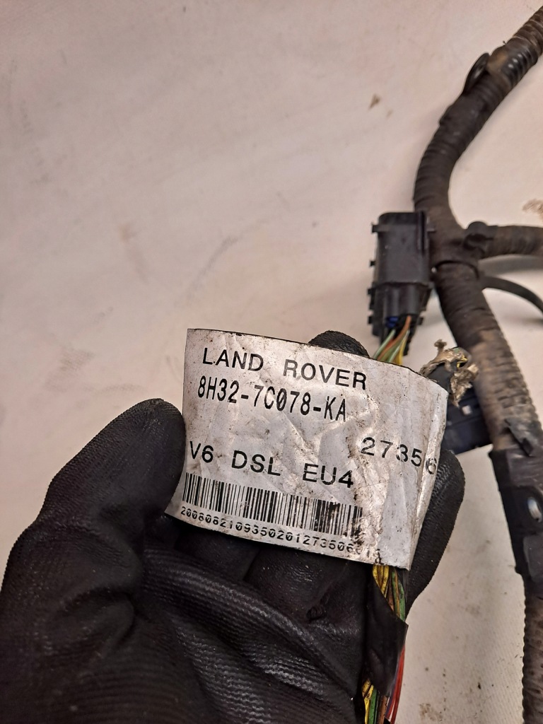 фото №6, Жгут электропроводка коробки передач 8h32-7c078-ka discovery iii 2.7d