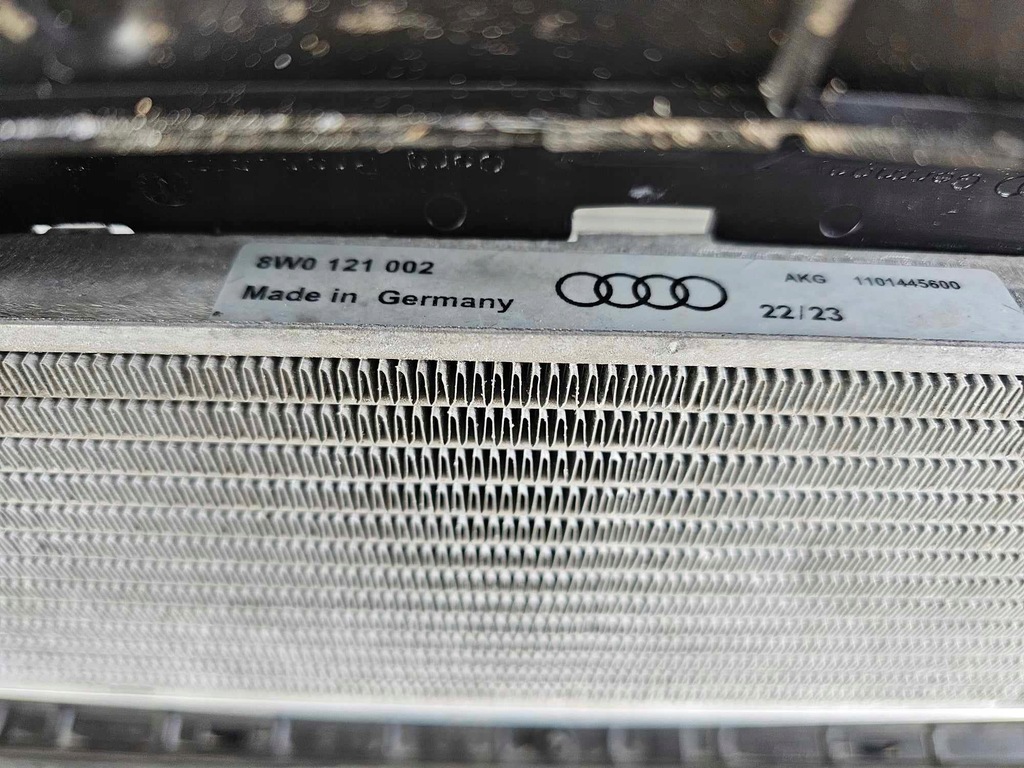 фото №13, Pas передний радиатор вентиляторы усилитель балка audi rs5 f5 2.9