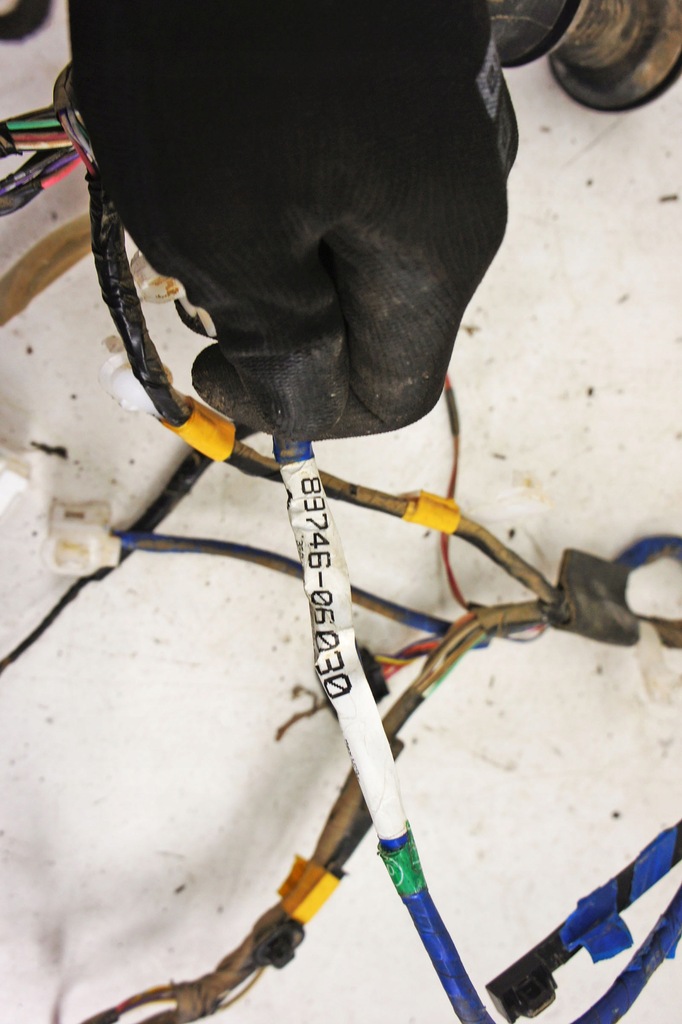 фото №6, Jm153 toyota camry xv40 ^ джгут двері лівий перед