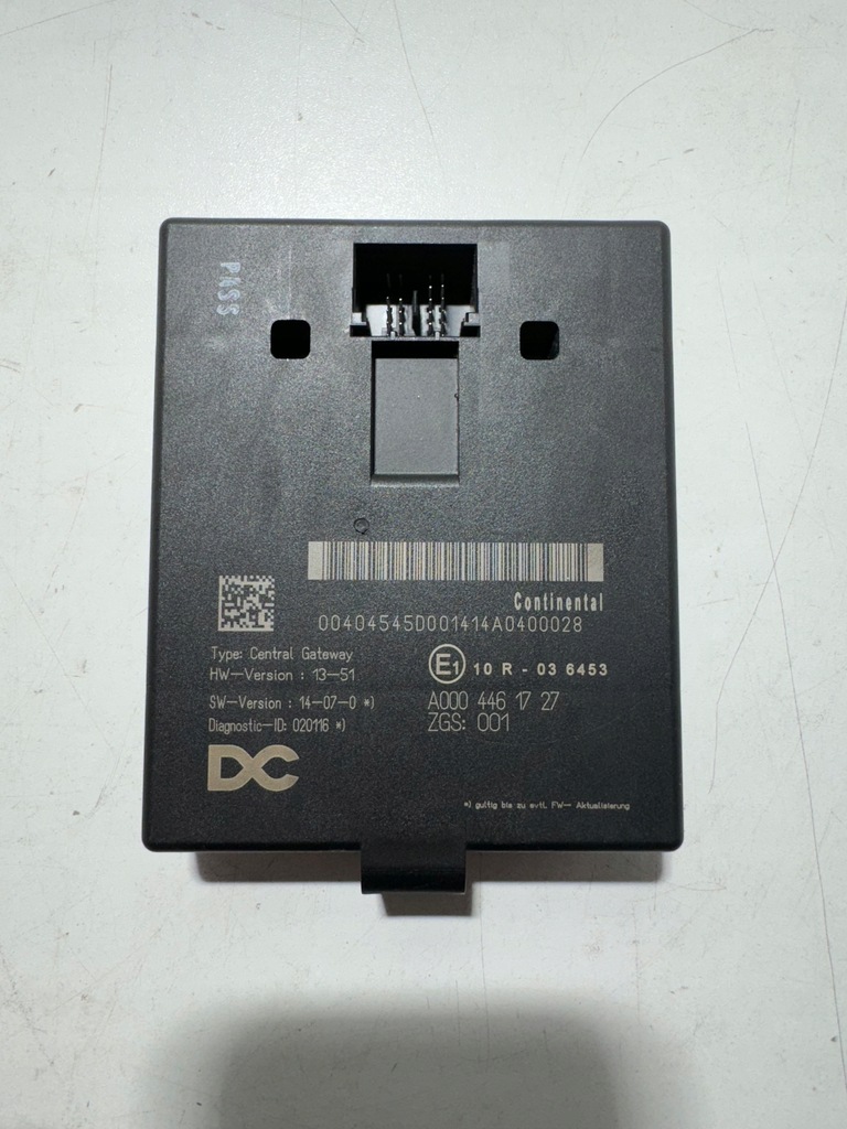 фото №1, Модуль блок управления бортовой компьютер zgs mercedes atego 3 actros a0004461727