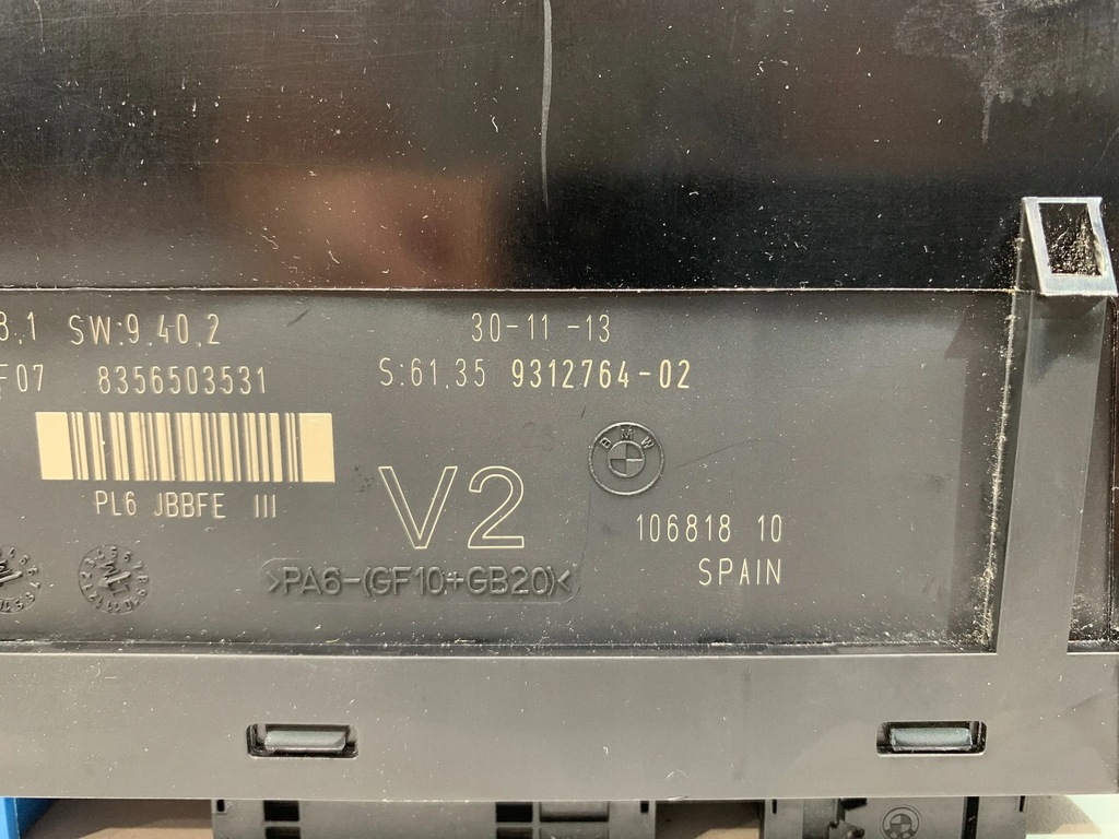 фото №5, Bmw 5 f10 f11 модуль блок управления комфорта 9312764