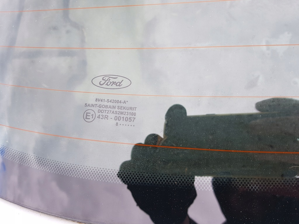 фото №7, Ford kuga mk1 08-12r кришка багажника багажника задня b8