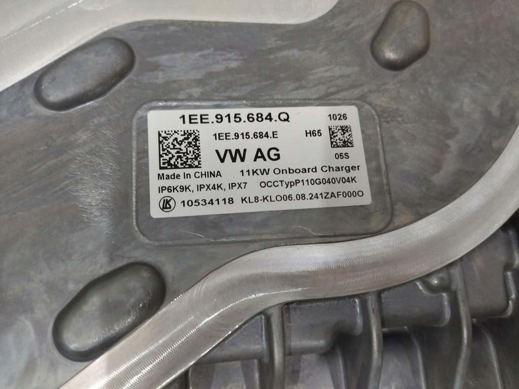 фото №9, 1ea915684q зарядний пристрій конвертер напруги vw id4 skoda enyaq q4 e-tron