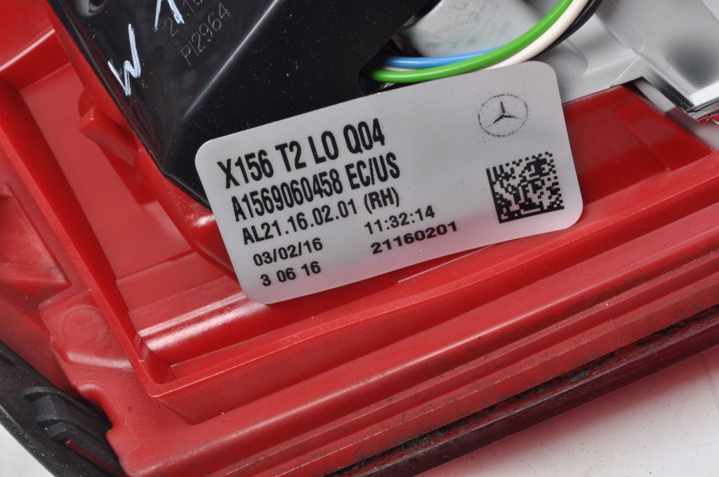Mercedes w156 лампа права задня правий задній w кришка a1569060458 Київ