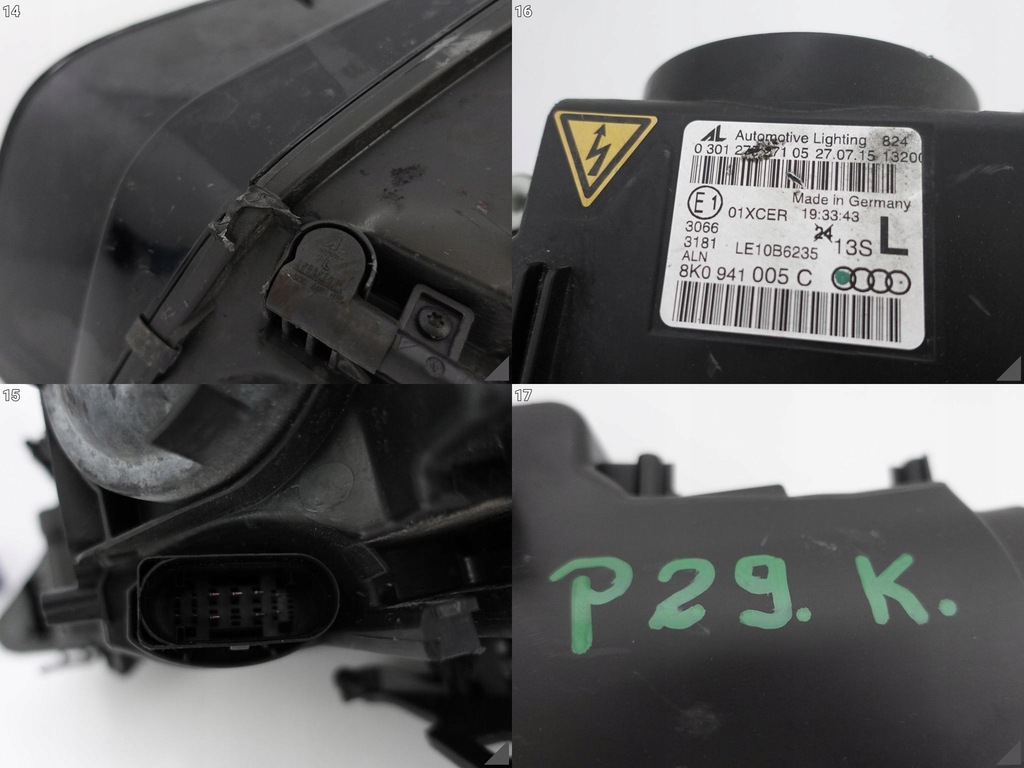 фото №12, Audi a4 s4 8k0 b8 lift 11-14 ксенон+ led некрутящаяся