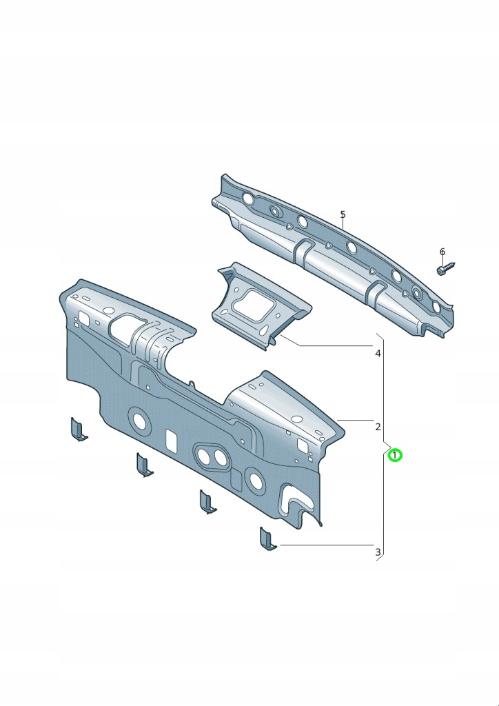 Купить Skoda octavia 3 универсал стена задняя / задний ремень оригинальный номер 5e9813301a