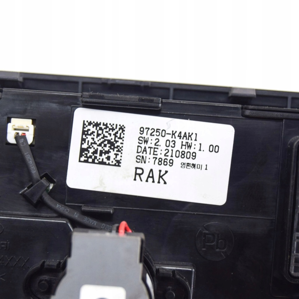 фото №8, Hyundai kona i 2021 переключатель / выключатель обдув вентилятор