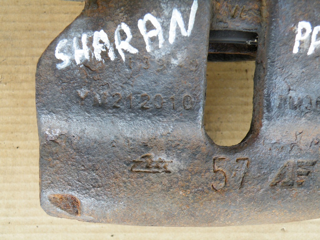 фото №7, Vw sharan i 1 seat alhambra супорт гальмівний правий перед 7m212010