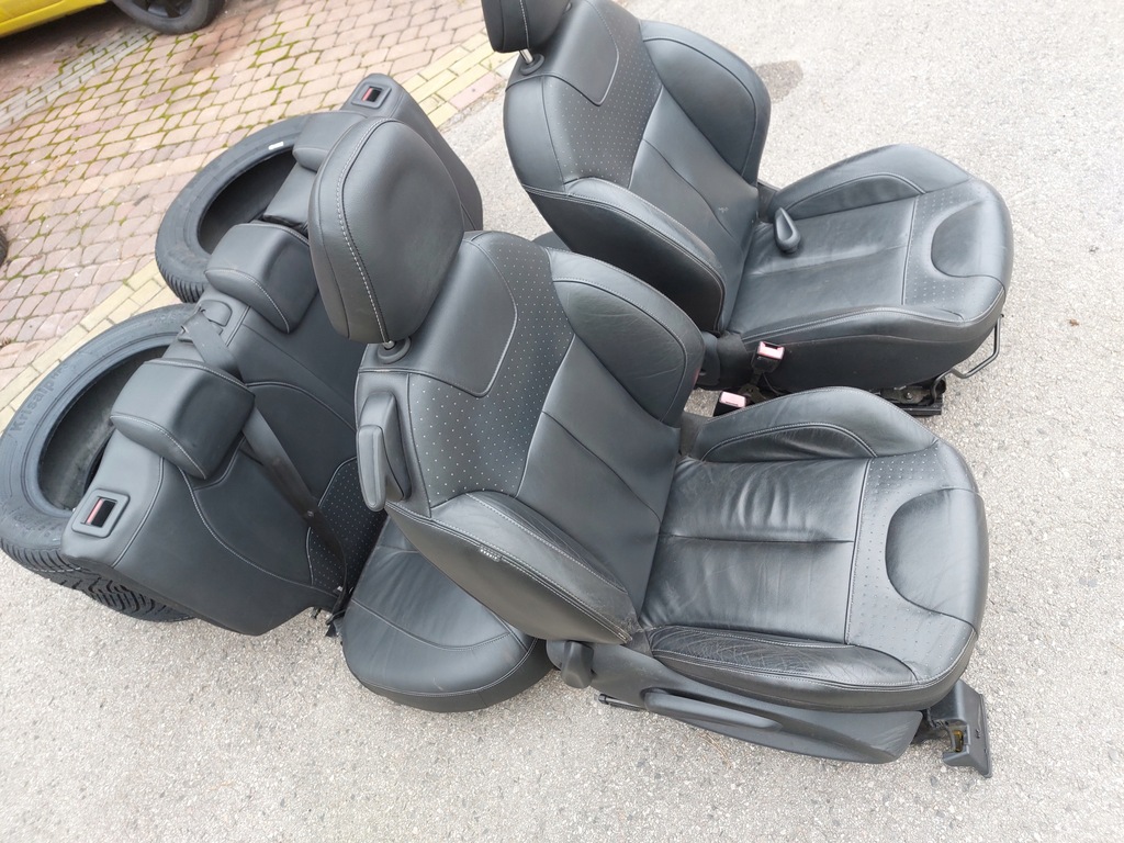 фото №11, Сидіння сидіння обшивки шкіряний шкіра citroen ds3