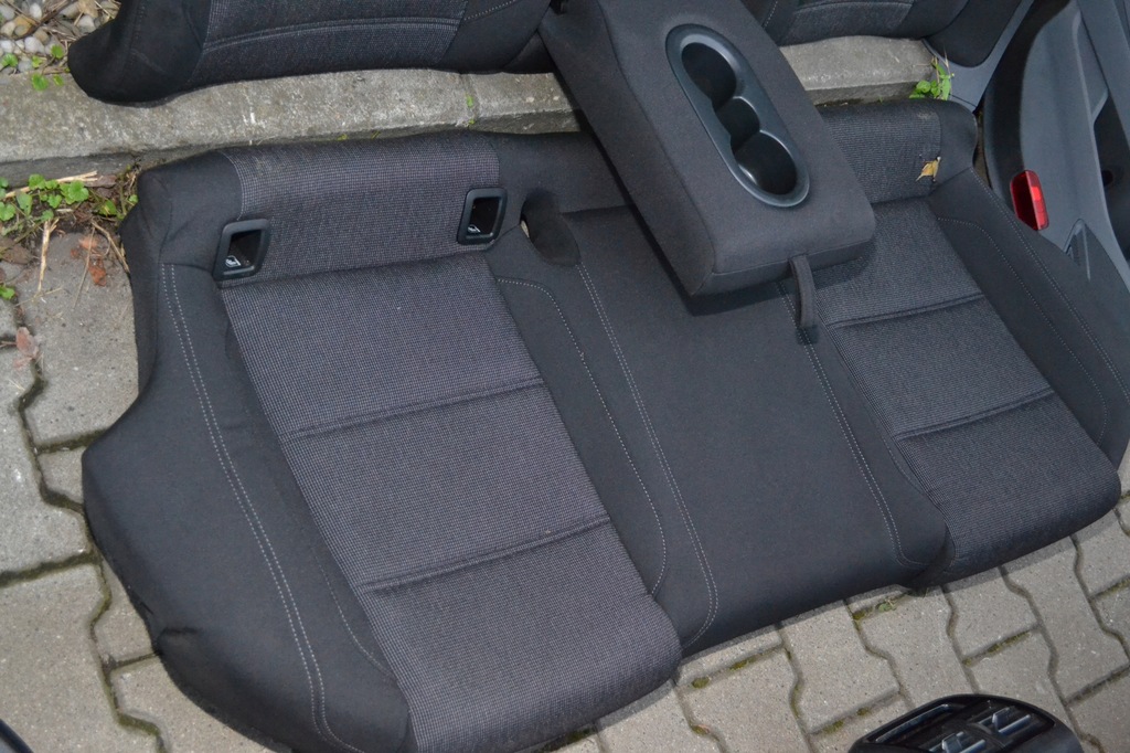фото №11, Vw passat b8 kombi сидіння заднє сидіння обшивки тунель комплект набір ergocomfort