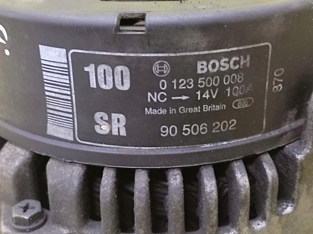 фото №5, Opel zafira a 2.0 dti генератор 0123500008