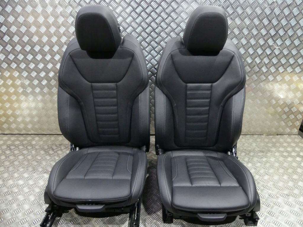 фото №9, Bmw 4 g22 sport обивка сиденья подогрев заднее сиденье обшивки туннель