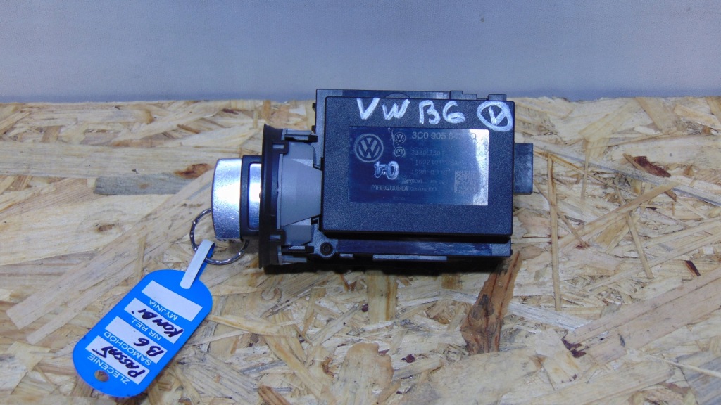 фото №1, Замок запалювання ключ 3c0905843q vw passat b6