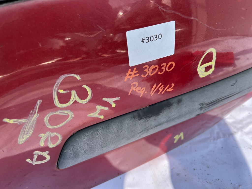 фото №10, Vw golf iv bora бампер задня задній bordowy