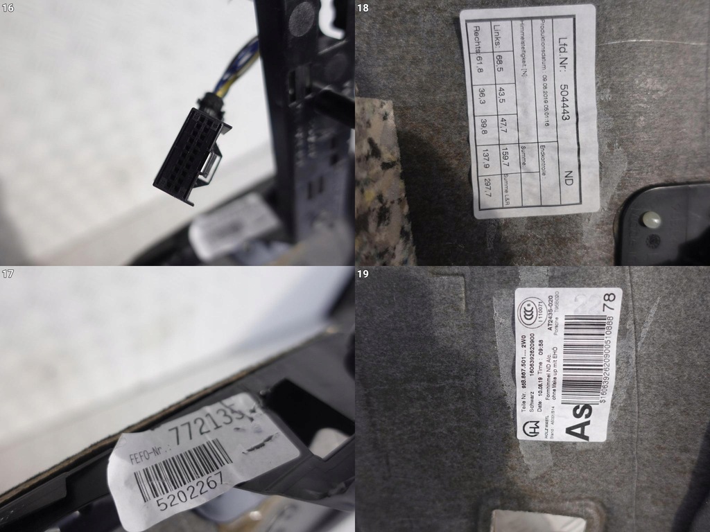 фото №11, Porsche macan 95b стеля alcantara black