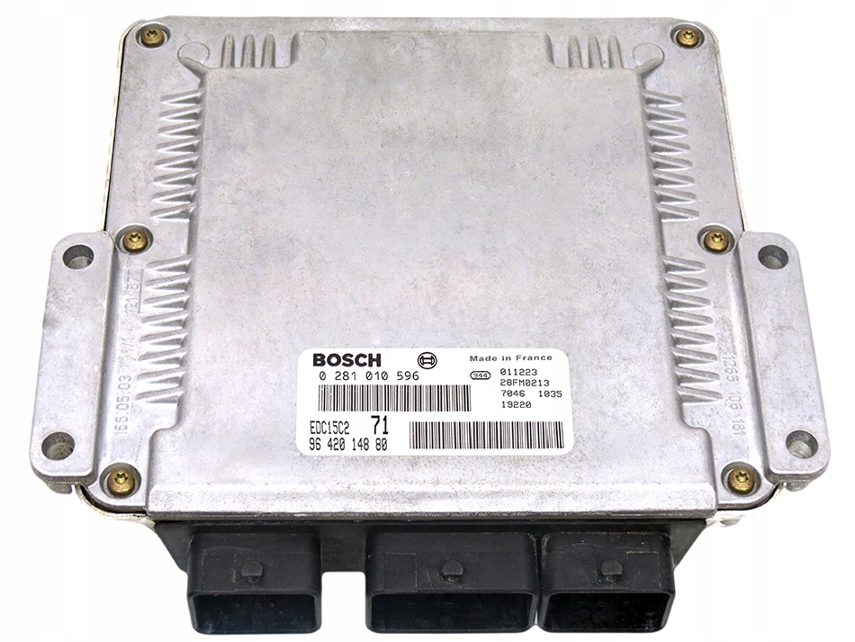 фото №1, Ecu citroen xsara 2.0 hdi 9642014880 0281010596