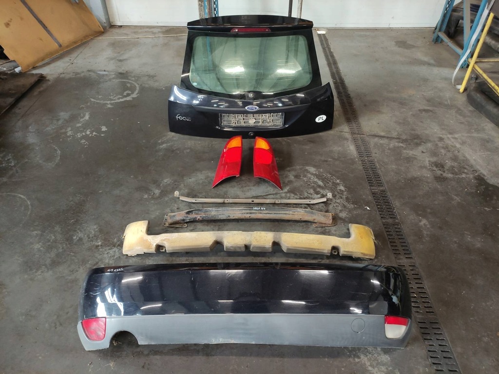 фото №1, Kompletny задня ford focus mk1 f8