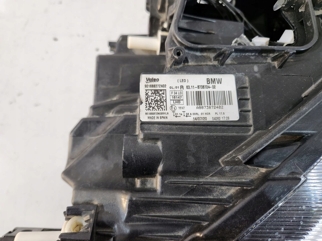 фото №8, Bmw 3 gt f34 лампа передня led права - 17019