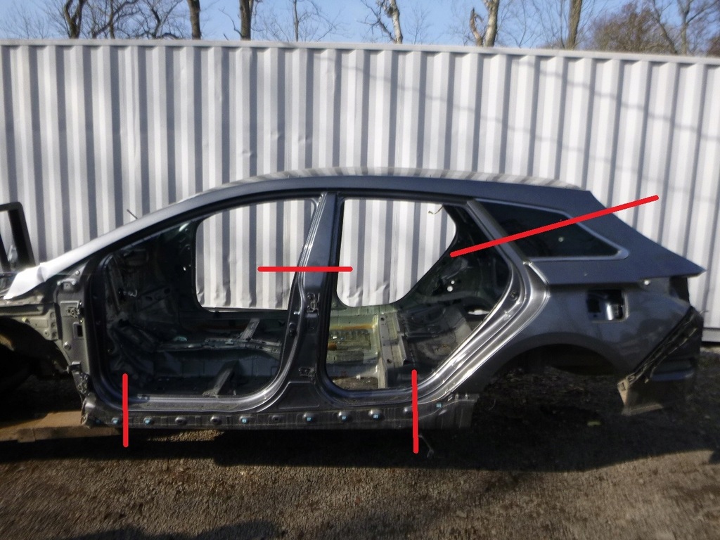 фото №1, Hyundai i40 kombi 11-19 порог левый правый блок двигателя bok