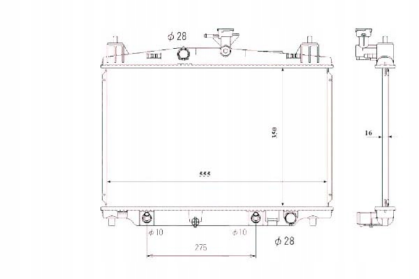 фото №1, Nrf радіатор mazda 2 1,3/1,5 07-