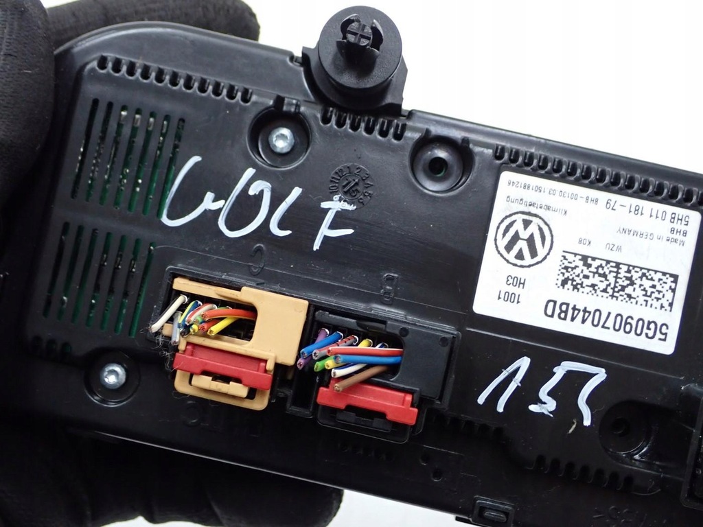 фото №8, Панель обдув кондиціонера europa 5g0907044bd vw golf 7 vii gti 15r