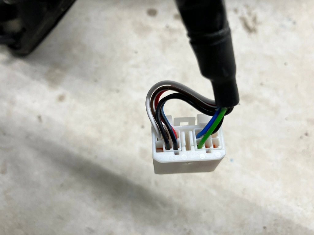 фото №8, Corolla e21 sedan kombi hb дзеркало зовнішнє повний праве 1l0 8 pin