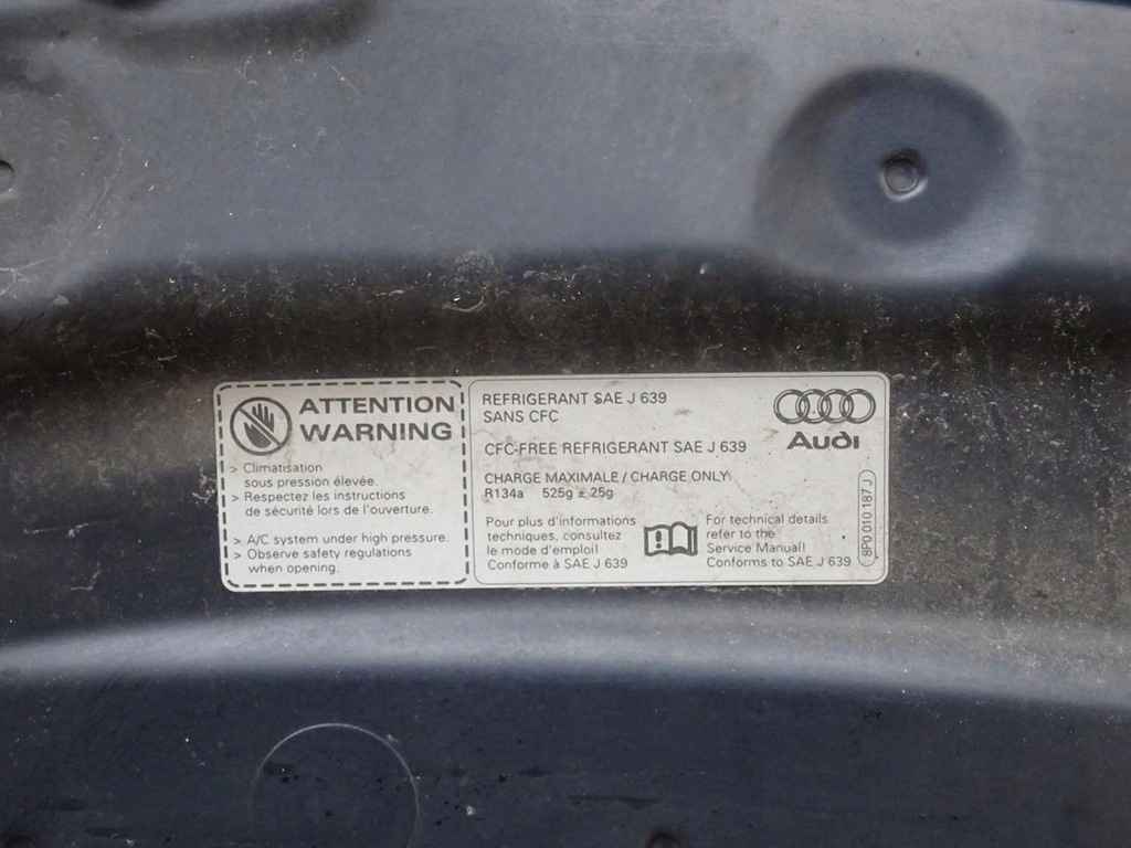 фото №8, Audi a3 8p lift 08-12 капот оригинал lz5a