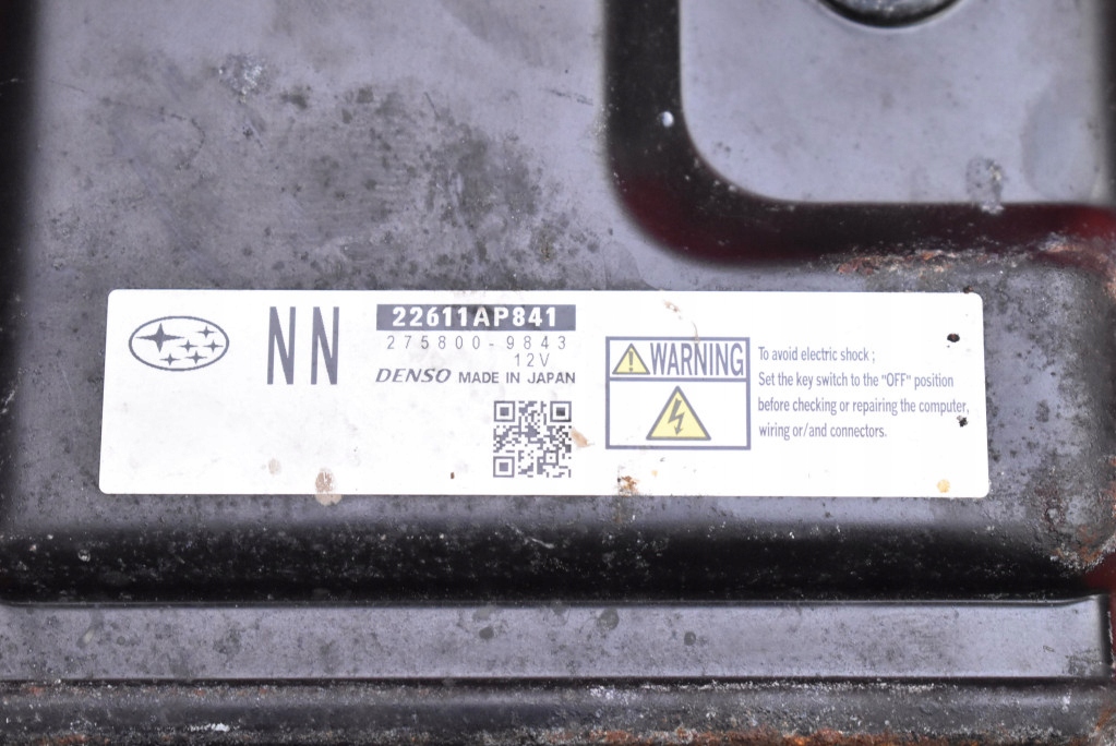 фото №7, Блок керування бортовий комп'ютер двигуна 22611ap841 subaru legacy v 2.0 d 150 km 09-13