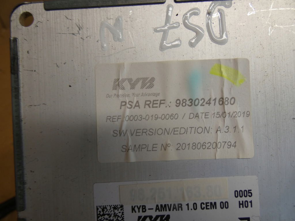 Купити Citroen ds7 блок керування підвіска модуль 9830241680 2019r