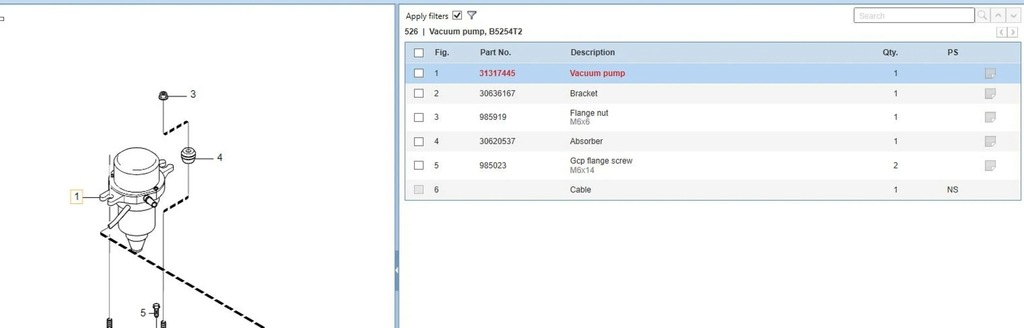 фото №9, Volvo xc90 2003 насоса вакуумні