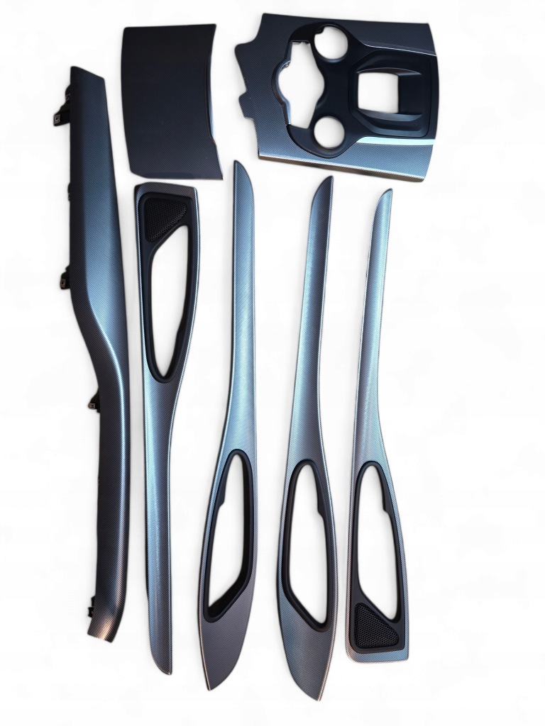 фото №1, Alfa romeo stelvio накладки салону aluminiowe двері консолі 2017-