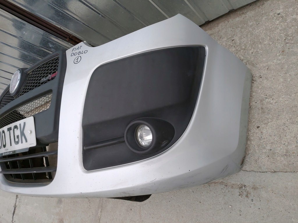 фото №7, Бампер перед kompletny fiat doblo ii 612 10-15