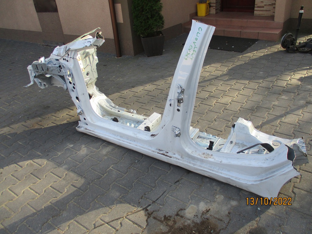 фото №1, Renault clio v hb порог левый блок двигателя