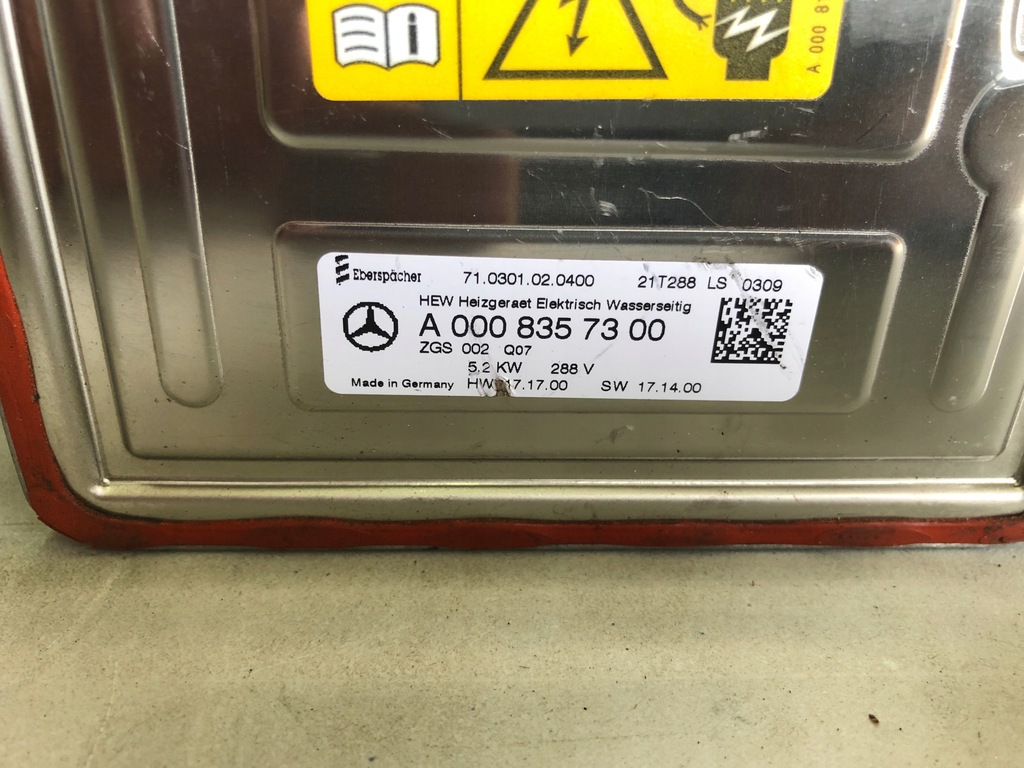 фото №12, Mercedes w177/v177 теплообмінник тепла 0008357300