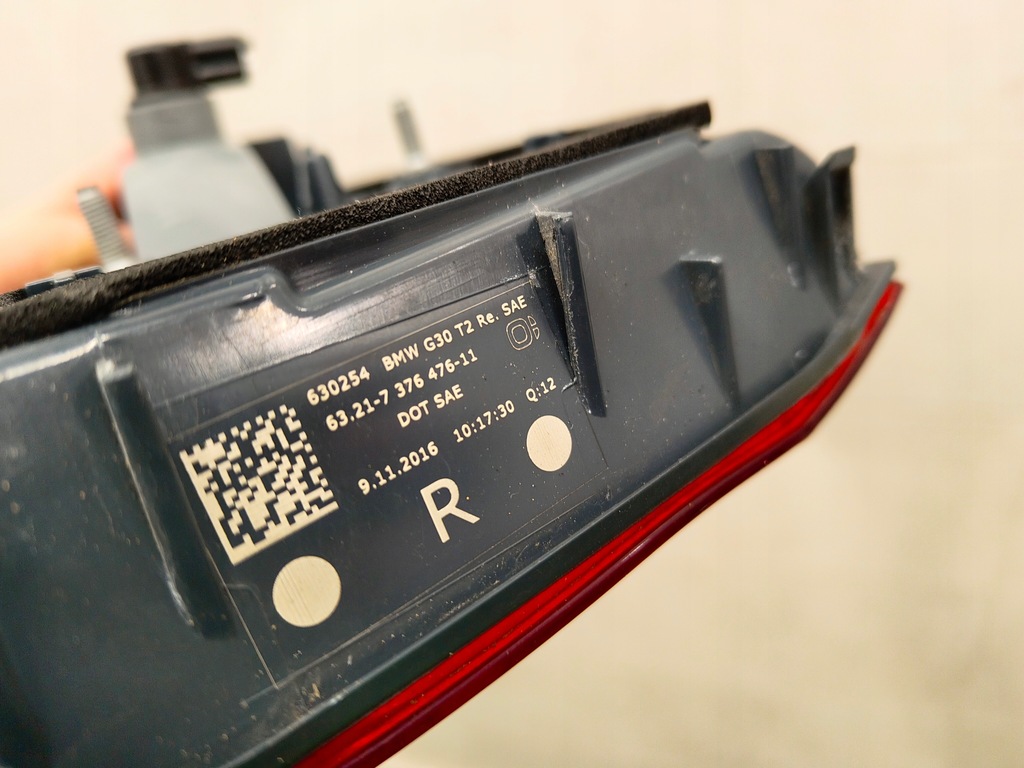 фото №8, Bmw 5 g30 лампа лампи задня комплект usa 7376476 7376475 7376470 7376469