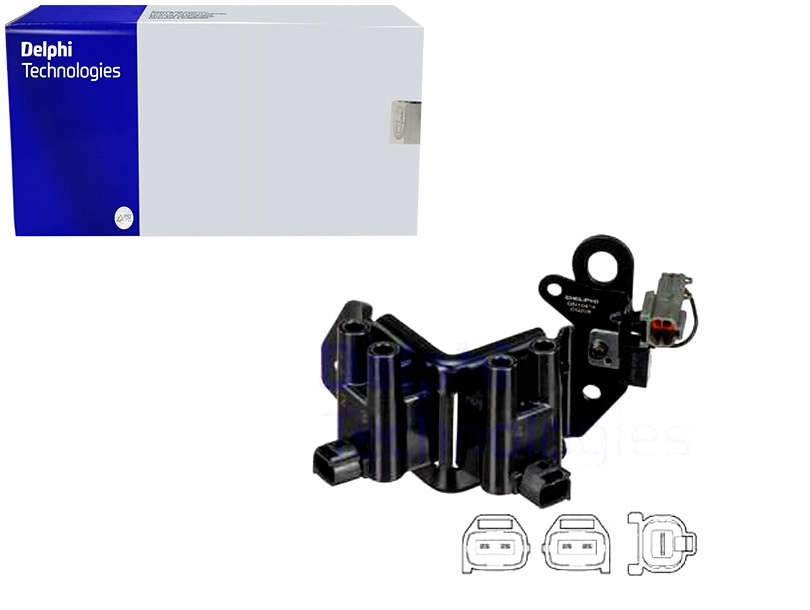 фото №1, Катушка зажигания hyundai accent ii accent iii coupe ii elantra iii