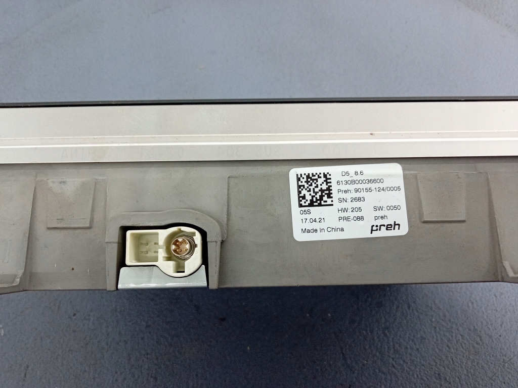 фото №8, Audi q7 ii 4m q8 lift панель экран lcd 4n0919603m